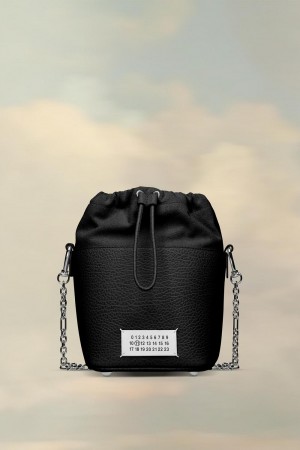 Maison Margiela 5ac Bucket Small Black | UK_MM47410