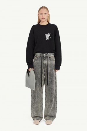 Maison Margiela 5-pocket Denim Trousers Grey | UK_MM69999