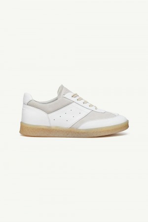 Maison Margiela 6 Court Sneakers White | UK_MM23398