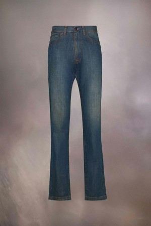 Maison Margiela Americana Wash Jeans Blue | UK_MM84889