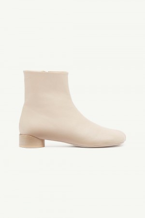 Maison Margiela Anatomic Ankle Boots Beige | UK_MM62875