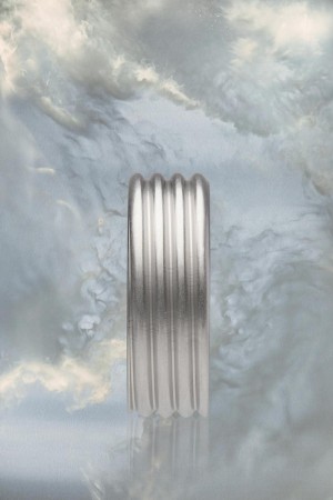 Maison Margiela Bolt And Nut Ring Silver | UK_MM14854