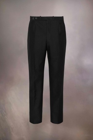 Maison Margiela British Mohair Trousers Black | UK_MM98307