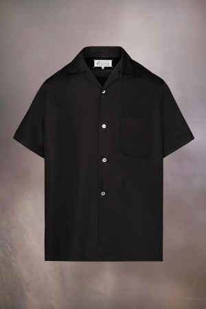 Maison Margiela C Shirt Black | UK_MM66819