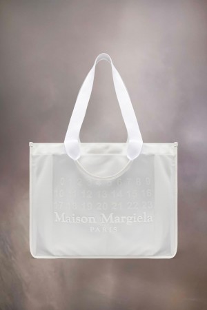 Maison Margiela Cabas Shopping Bag Large White | UK_MM13827