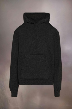 Maison Margiela Cashmere Hooded Sweater Black | UK_MM75336