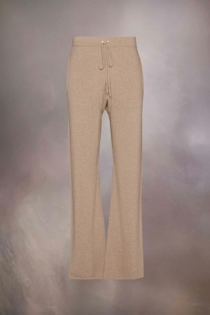 Maison Margiela Cashmere Trousers Khaki | UK_MM79755