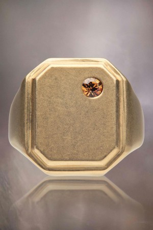 Maison Margiela Chevalier Ring Gold | UK_MM71544