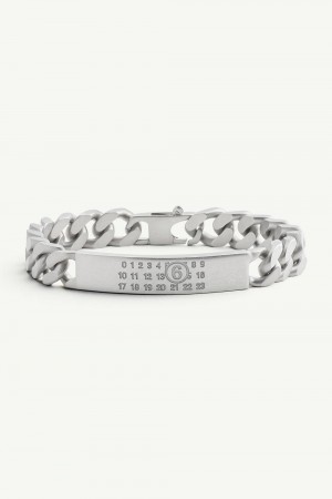 Maison Margiela Classic Chain Bracelet Silver | UK_MM81126