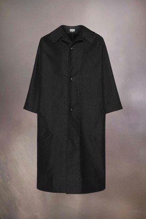 Maison Margiela Cocoon Coat Black | UK_MM28778