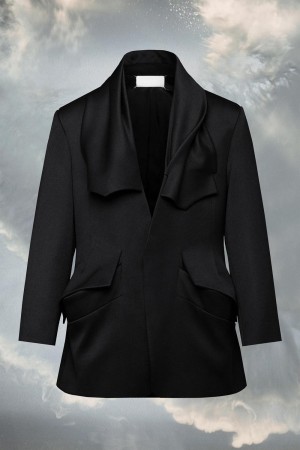 Maison Margiela Couture Pocket Jacket Black | UK_MM32510