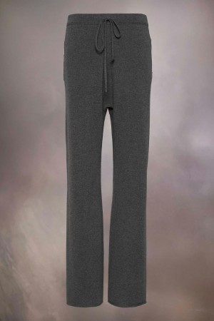Maison Margiela DéCortiqué Cashmere Trousers Dark Grey | UK_MM75578
