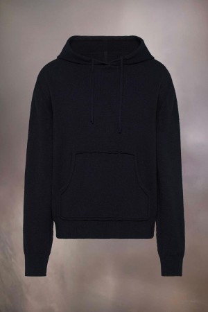 Maison Margiela DéCortiqué Cashmere Hoodie Black | UK_MM23578