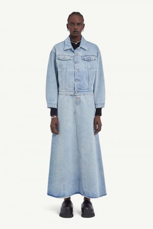 Maison Margiela Denim Jacket Blue | UK_MM27941