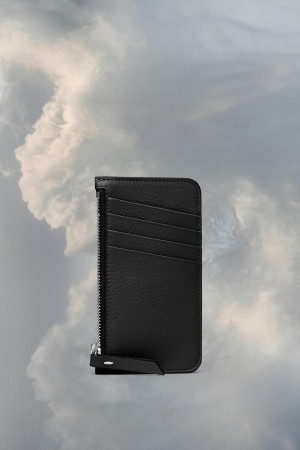 Maison Margiela Four Stitches Cardholder Black | UK_MM46809