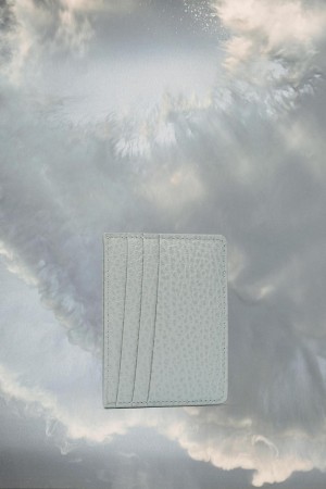 Maison Margiela Four Stitches Cardholder Grey | UK_MM68656
