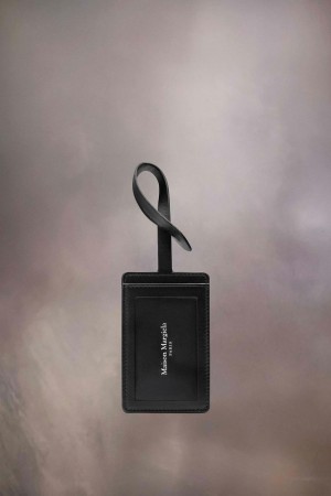 Maison Margiela Four Stitches Luggage Tag Green | UK_MM56288