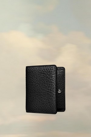 Maison Margiela Four Stitches Pocket Cardholder Black | UK_MM62603