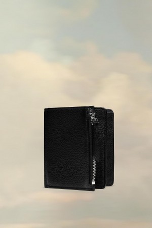 Maison Margiela Four Stitches Wallet Black | UK_MM68108