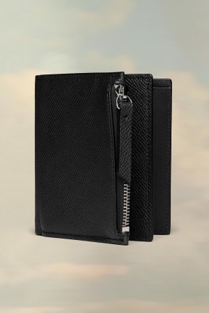 Maison Margiela Four Stitches Wallet Black | UK_MM22997
