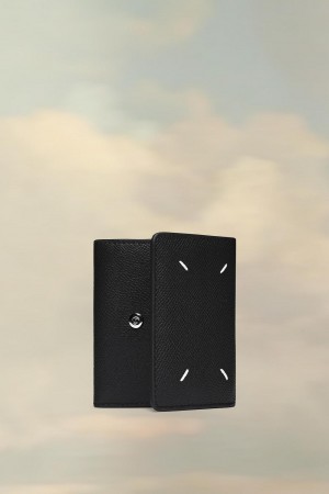 Maison Margiela Four Stitches Wallet Black | UK_MM84905