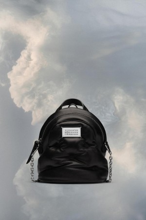Maison Margiela Glam Slam Backpack Black | UK_MM24898