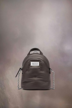 Maison Margiela Glam Slam Backpack Brown | UK_MM72132