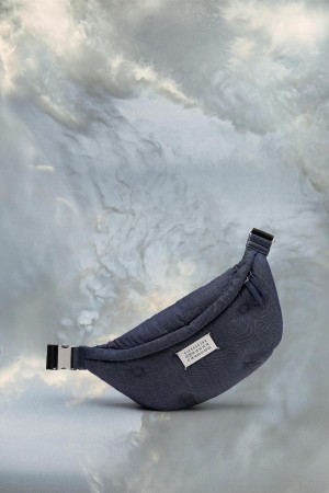 Maison Margiela Glam Slam Belt Bag Blue | UK_MM39043