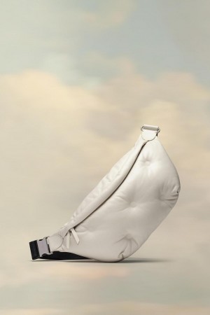 Maison Margiela Glam Slam Belt Bag White | UK_MM36936