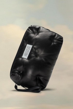 Maison Margiela Glam Slam Camera Bag Black | UK_MM10718