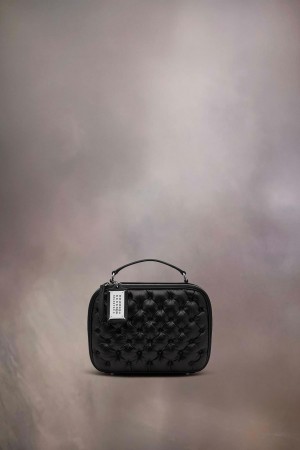 Maison Margiela Glam Slam Camera Bag Medium Black | UK_MM34368