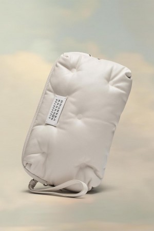 Maison Margiela Glam Slam Camera Bag White | UK_MM22243