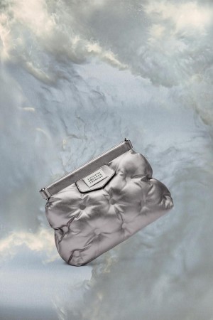 Maison Margiela Glam Slam Classique Small Silver | UK_MM95033