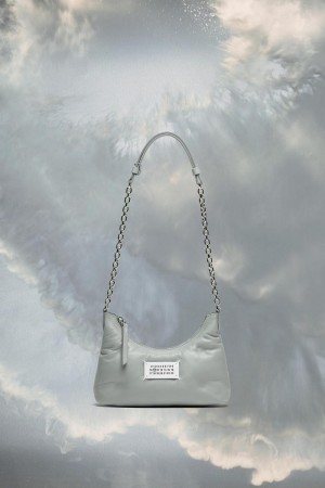 Maison Margiela Glam Slam Hobo Micro Light Blue | UK_MM69499