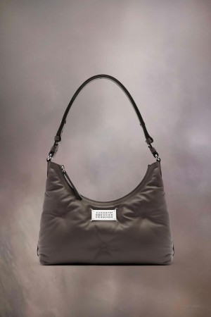 Maison Margiela Glam Slam Hobo Small Grey | UK_MM35158