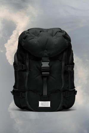 Maison Margiela Glam Slam Sport Backpack Large Black | UK_MM28239