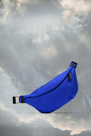 Maison Margiela Glam Slam Sport Belt Bag Blue | UK_MM51612