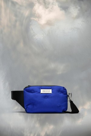 Maison Margiela Glam Slam Sport Body Bag Blue | UK_MM67648