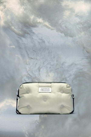 Maison Margiela Glam Slam Sport Camera Bag White | UK_MM28547