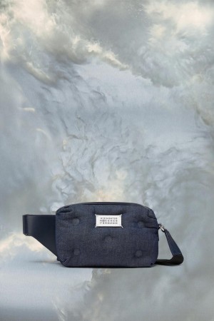 Maison Margiela Glam Slam Sport On Body Bag Blue | UK_MM61583