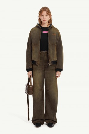 Maison Margiela Hooded Jacket Green | UK_MM58177