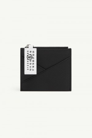 Maison Margiela Japanese 6 Coin Pouch Black | UK_MM50820