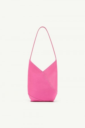 Maison Margiela Japanese Satin Handbag Pink | UK_MM35830