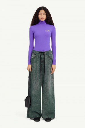 Maison Margiela Jersey Body Purple | UK_MM83141