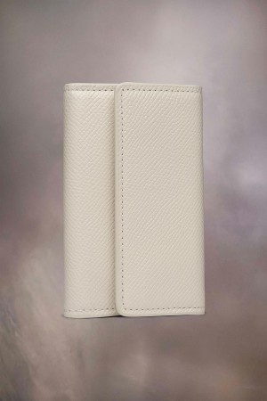 Maison Margiela Key Chain Wallet Beige | UK_MM57659