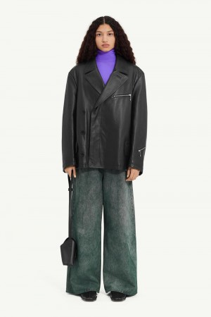 Maison Margiela Leather Jacket Black | UK_MM52890