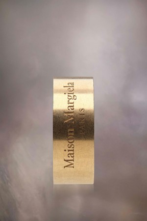 Maison Margiela Logo Ring Gold | UK_MM31415