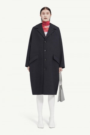 Maison Margiela Long Coat Black | UK_MM36402