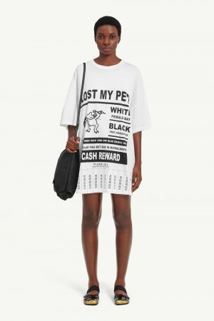 Maison Margiela Lost Pet T-shirt White | UK_MM95048