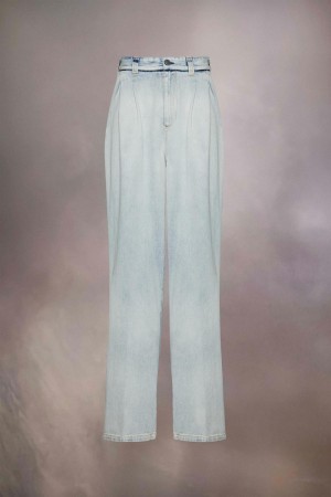 Maison Margiela Memory Of Oversized Jeans Light Blue | UK_MM45112